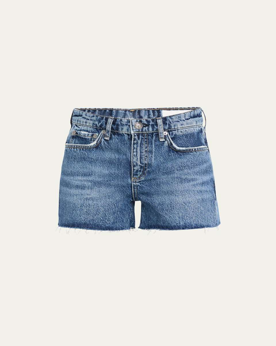 Dre Low-Rise Denim Shorts
